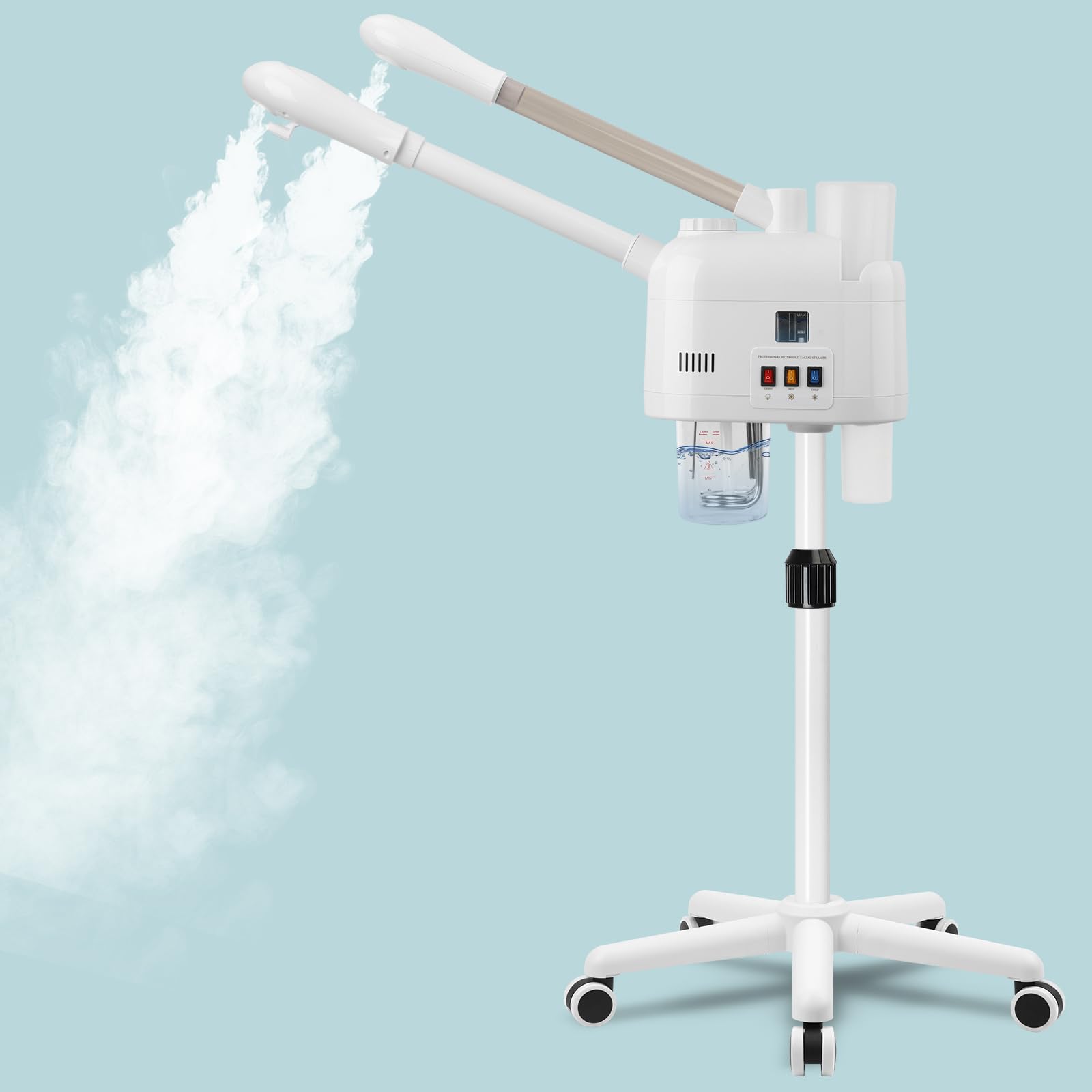 Photo 1 of Retain time face steamer for hot and cold, Face Steamer with More Steam, Adjustable Height for Face Steamer Suitable for Personal Home and Professional Personal Care Places, Moisturizing or Hydrating.