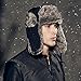 YESURPRISE Trapper Warm Russian Trooper Fur Earflap Winter Skiing Warm Hat Cap Women Men Unisex Windproof Army White
