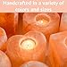 Natural Himalayan Salt Lamp w/ Salt Candle Holders
