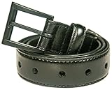 Metal Free Leather Belt 30 mm by Beep Free – Airport and Security Friendly – Pass through Metal Detectors and Security Checkpoints Easily – Hypoallergenic, Nickle-Free Buckle – Italian Strap Leather