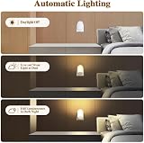 Detake 2 Pack LED Night Light Dusk to Dawn Plug In 0.5W Warm White view 2