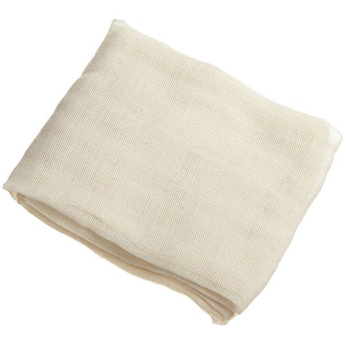 100% Unbleached Cheesecloth Ultra-Fine Grade 50 Butter Muslin Perfect for Cooking, Nut milk Filter, Cheese Making, Broth Strainer, Muslin Bag 5 Sq Yards/45 SQ Feet