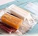 Clear Ice Pop/Candy Plastic Bags Food Grade Hot Sealing Packing Containers 4.7X7.5 Inch 200 Pcs