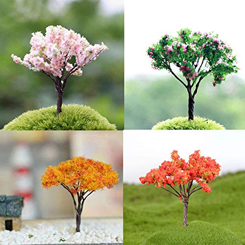 BESTZY 10pcs Gemischtes Bäume Modellbau(65mm) Mixed Modell Baum Zug Bäume Eisenbahn Landschaft Diorama Baum Architektur… – Bild 7