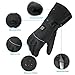 NEWXLT Winter Heated Gloves,Hand Warmers with 3 Levels Temperature Control,Battery Powered Hand Warmers Waterproof Gloves for Outdoor Sports Skiing Cycling Riding Hunting Fishing,Winter Best Gift