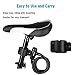 Titanker Bike Lock, Bike Lock Cable 6 Feet Coiled Secure Bicycle Locks with Keys Scooter Locks Bicycle Locker 1/2 Inch Thick Heavy Duty Anti Theft Bike Cable Lock with Mounting Bracket