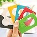 Tuscom 5X Mini Wallet Pocket Credit Card Size Portable LED Night Light Lamp Bulbs Cute(8.4X5.3CM) (Random)