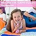TOSING Microphone for Kids, Wireless Bluetooth Karaoke Microphone Machine for Home, Party, Birthday Gifts and Toys for Kids Girls Age 5 6 7 8 9 (Pink)
