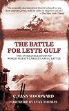 Front cover for the book The Battle for Leyte Gulf by C. Vann Woodward