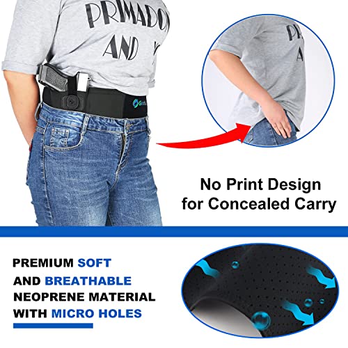 Belly Band Holster for Concealed Carry Waist Gun Holsters for Men and