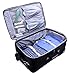 U.S. Traveler New Yorker Lightweight Softside Expandable Travel Rolling Luggage, Red, 4-Piece Set (15/21/25/29)