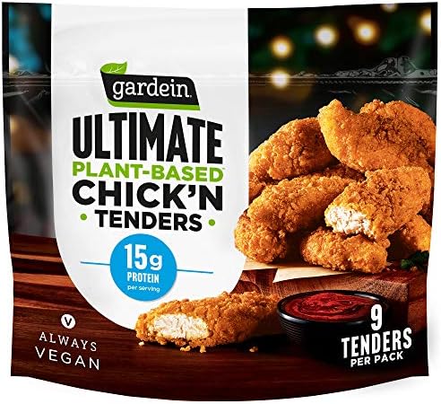 Gardein Ultimate Plant-Based Chick'n Tenders, Vegan, Frozen, 15 Oz