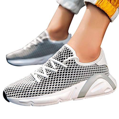 Running Shoes Couple Mesh Breathable Non-Slip Wear Casual Shoes for Men and Women