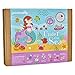 jackinthebox Under The Sea Themed Craft Kit | Includes Beautiful Felt Mermaid Sewing Kit | 6 Different Crafts-in-1 | Best Gift Girls Ages 6 to 10 Years (6-in-1)