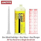 LOCTITE Hysol E-60HP Toughened 60-Min Set Epoxy (50ml w/ Hand Plunger)