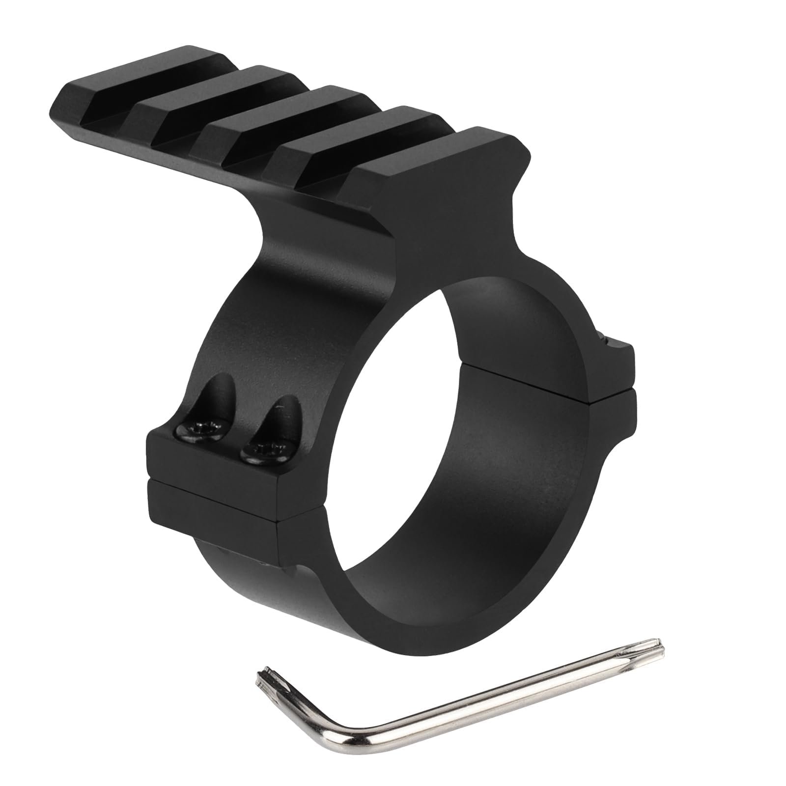 ToopMount Scope Mount Rings Tactical 34mm Picatinny Rail Scope Adapter Ring Aluminum for all Standard Weaver/Picatinny 1913 Accessories