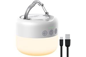 ZMNT LED Camping Lantern Rechargeable 1000LM, Up to 300H Running Time Camping Tent Light, 6700mAh Emergency Light for Hurricane, Power Outages, Home, Hiking, Water-Resistant