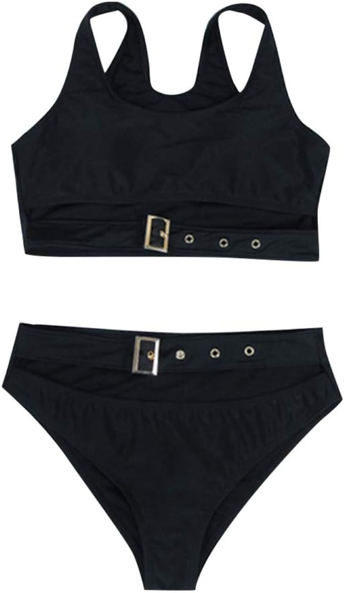 swimsuit with buckles