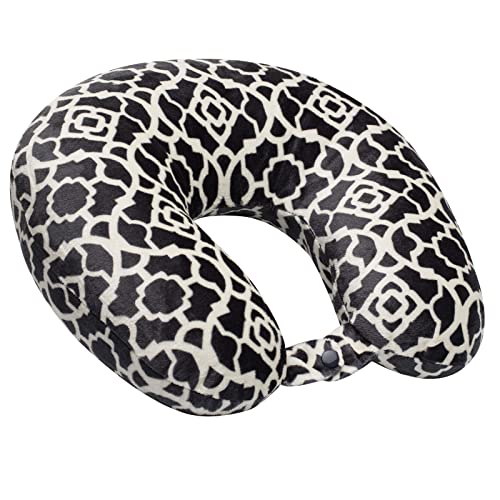 Wolf Essentials Adult Cozy Soft Microfiber Neck Pillow, Compact