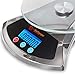 Hot Target Elegant Digital Kitchen Scales Extra Large Capacity- 22lb/10kg (in graduations of 0.05 oz -1 gram). Includes Batteries (Chrome).