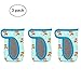 3 Pack Neoprene Glass Baby Bottle Sleeve Baby Bottle Cover Jacket Bag for 8 oz Avent