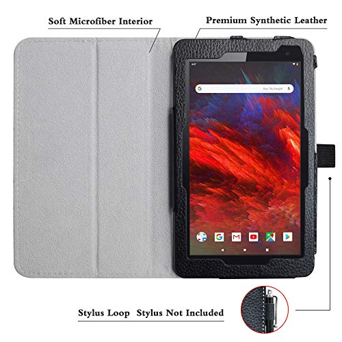 Bige-for-Vankyo-MatrixPad-Z1-7-inch-Tablet-CasePU-Leather-Folio-2-Folding-Stand-Cover-for-Vankyo-MatrixPad-Z1-MatrixPad-S7-Dragon-Touch-M7-HAOQIN-H7-7-inch-TabletLove-Tree