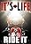 Harley Davidson "It's Life, Ride it" Design Garden Flag Banner