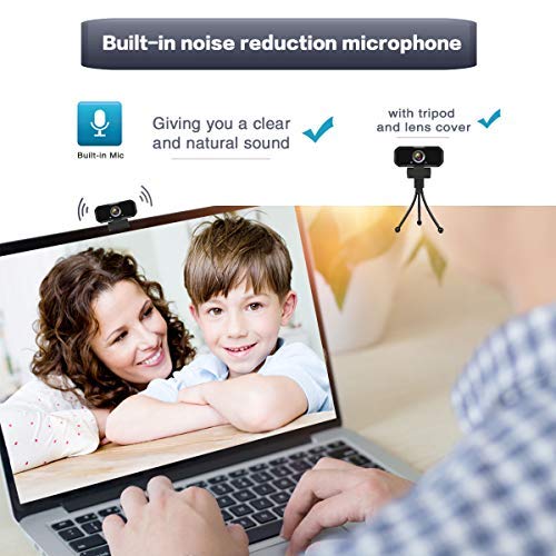 Webcam-1080p-HD-Computer-Camera-Microphone-Laptop-USB-PC-Webcam-HD-Full-Gaming-Computer-Camera-Recording-Pro-Video-Web-Camera-for-Calling-Conferencing-110-Degree-Live-Streaming-Widescreen-Webcam