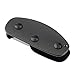 Aluminum Key Holder Clip Folder Multi-use EDC Pocket Tool EDC Gear (Black)
