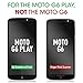 amFilm Glass Screen Protector for Moto G6 Play, Tempered Glass 2018 (Model Number XT1922) (2018)
