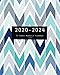 2020-2024 Five Year Planner-Chevron: 60 Months Calendar, 5 Year Monthly Appointment Notebook, Agenda by Ariana Planner