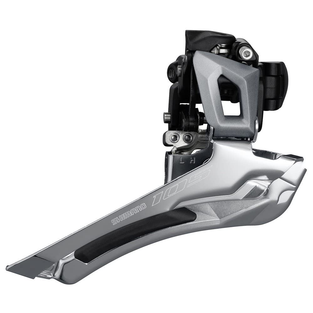 Shimano 105 FD-R7000 105 11-speed toggle front derailleur, double braze-on, silver