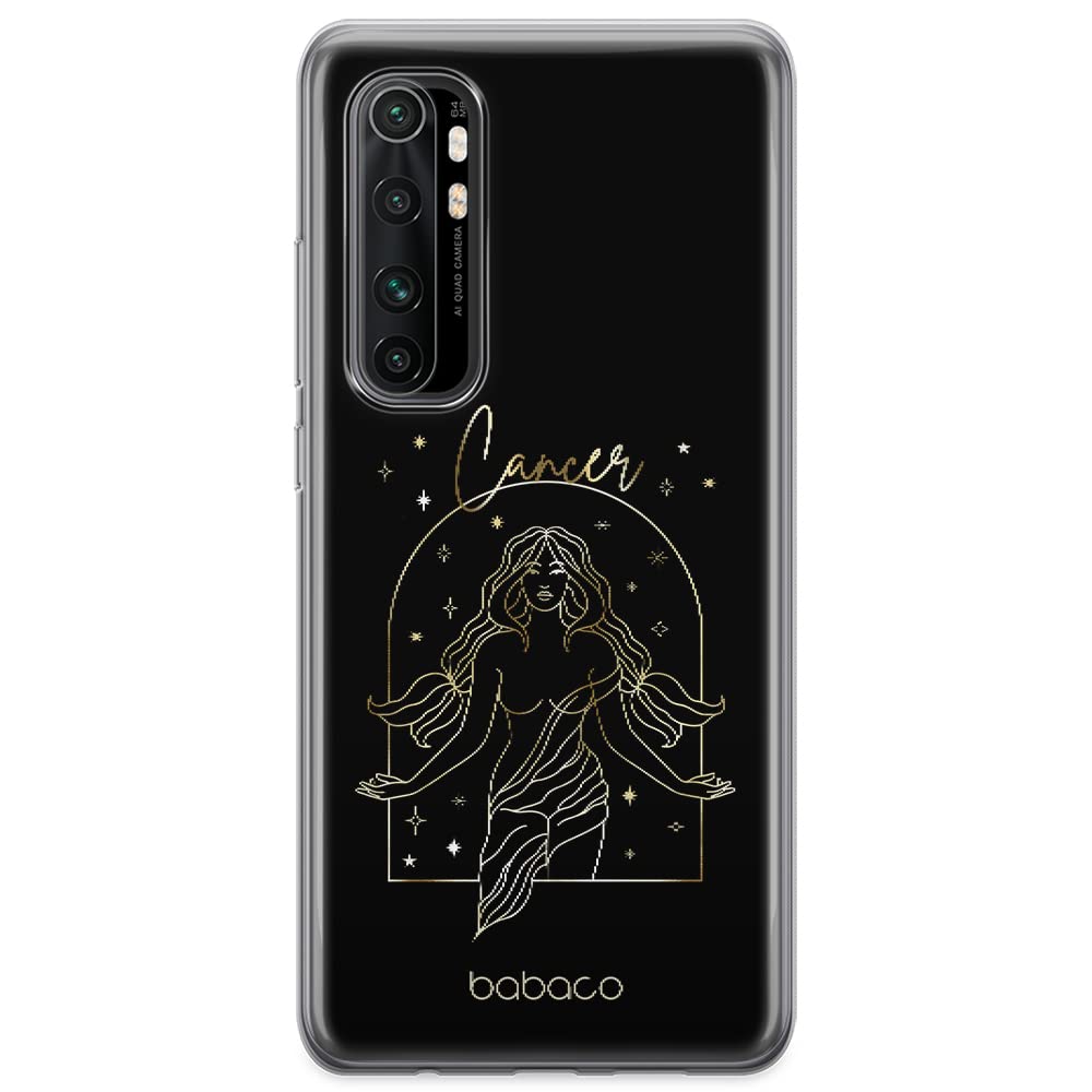 Babaco ERT GROUP mobile phone case for Xiaomi MI NOTE 10 Lite original and officially Licensed pattern Zodiac Woman 004 optimally adapted to the shape of the mobile phone, case made of TPU