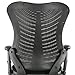 Poly and Bark Correna Drafting Chair in Mesh, Black