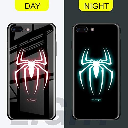 PlatinumCase Luminous Fashion Luxury Tempered Glass Hybrid Case for iPhone X 7 8 6 6s Plus XS XR XS MAX (style4) (iPhone XR)