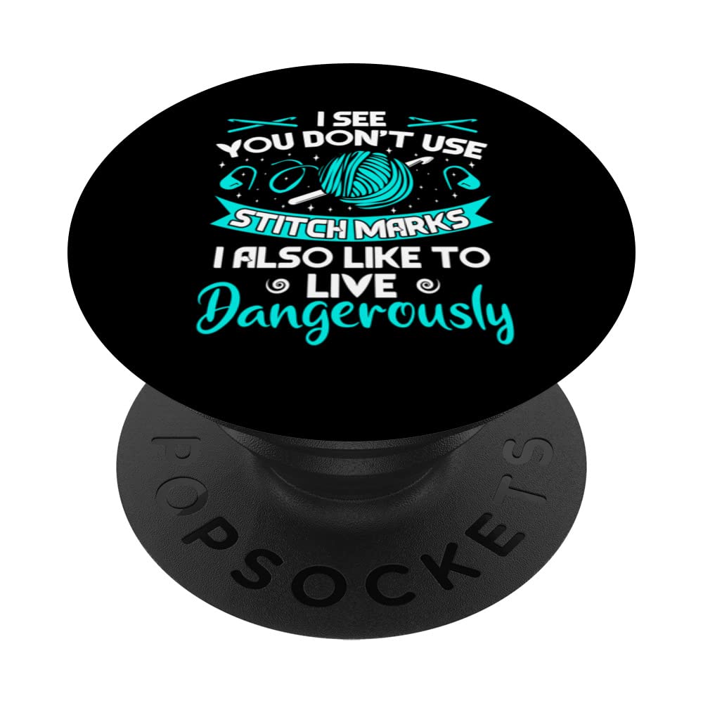 Crochet You Don't Use Stitch Marks Crocheting PopSockets Swappable PopGrip