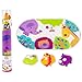 Kushies Baby 4 Piece Bath Mat and Squirter Set, Jungle