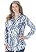 Women's Plus Size Drapey Linen Tunic Blouse