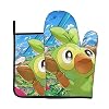 Xiaoxian Pokemon 33 Hittebestendige keukenovenhandschoenen, ovenhandschoenen en potdekselhandschoenen, veilig om te…