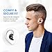 Mpow EM6 Single Mini Bluetooth Earbud, V4.1 Wireless Earbud with Mic, Invisible Headphone with 6 Hour Playtime, Car Bluetooth Headset for iPhone Android Smart Phones (Two Chargers)