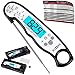 Kizen Instant Read Meat Thermometer - UPGRADED WITH FASTER PROBE, WATERPROOFING, MAGNET, CALIBRATION. Best Super Fast Thermometer for Food, Kitchen, Cooking BBQ, Grill! Includes many BONUS extras!