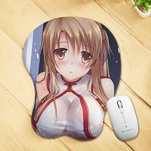 Sword Art Online Asuna 3D Silicone Mouse Pad Anime Gift