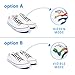 Xpand No Tie Shoelaces for Adults & Kids - Stretch Elastic Shoe Laces for Sneakers | Stretchy Tieless Shoe Strings for Running, Sports & Everyday Wear | One Size Fits All