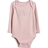 GAP baby-girls Long Sleeve Logo Bodysuit