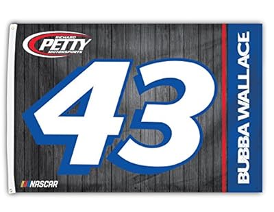 Darrell Bubba Wallace #43 2018 NUMBER 3x5 Flag w/grommets Outdoor House Banner Nascar Racing