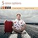 Coolife Luggage Expandable Suitcase 3 Piece Set with TSA Lock Spinner 20in24in28in (wine red3)