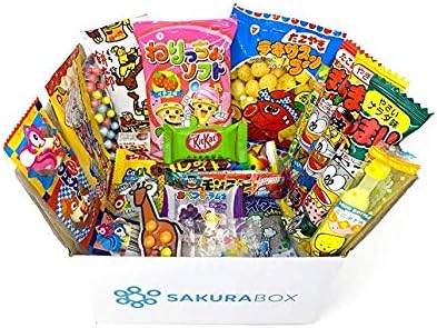 Sakura Box - Dagashi Sets Japanese Candy Chocolate Snacks Sweets (XL)
