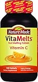 Nature Made Vitamelts Vitamin C Tablets, Juicy Orange, 100 Count