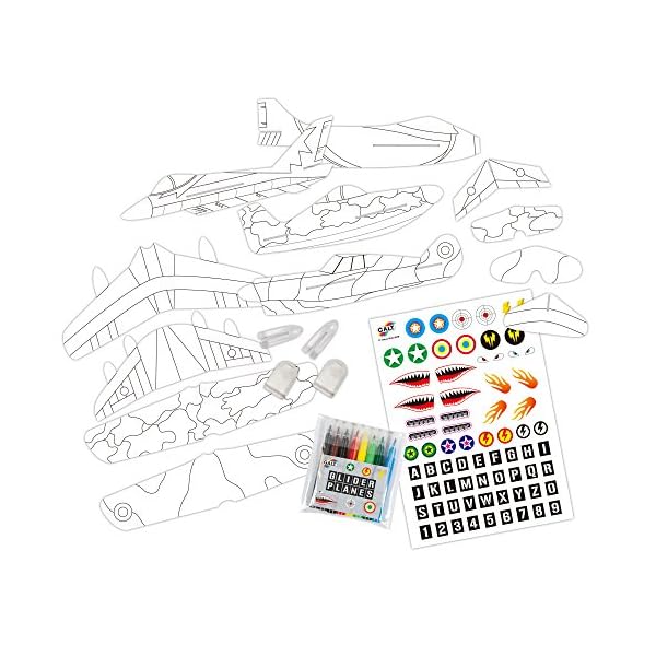Galt-Toys-Glider-Planes-Craft-Kit-for-Kids-Ages-5-Years-Plus Galt Toys, Glider Planes, Craft Kit for Kids, Ages 5 Years Plus