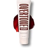 Overtone Daily Color Depositing Conditioner for Hair, Cherry Chestnut:Temporary Pigment with Shea, Coconut & Avocado Oils, Hydrating, Vegan & Cruelty-Free, All Hair Types, 4.5oz.